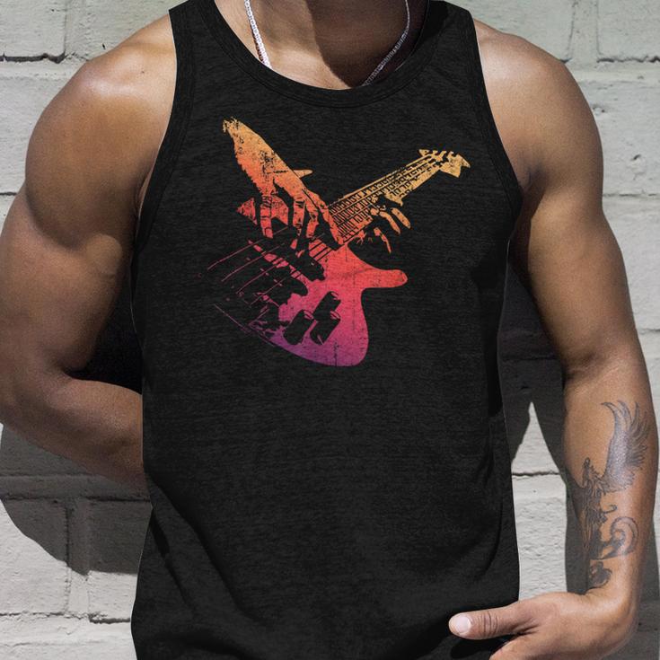 Bass Guitarintage Retro For Bassist Tank Top Geschenke für Ihn