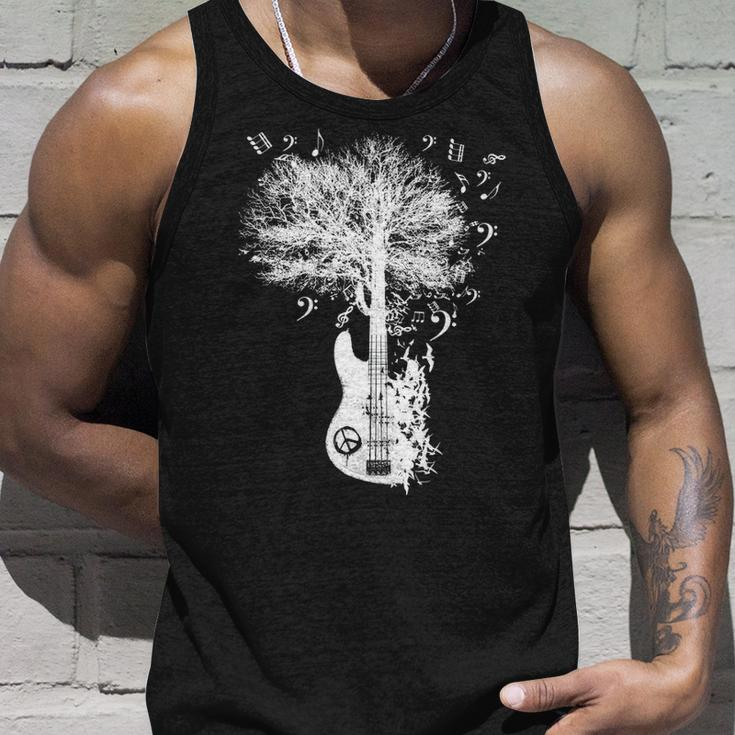 Bassr Tree Guitar Tank Top Gifts for Him