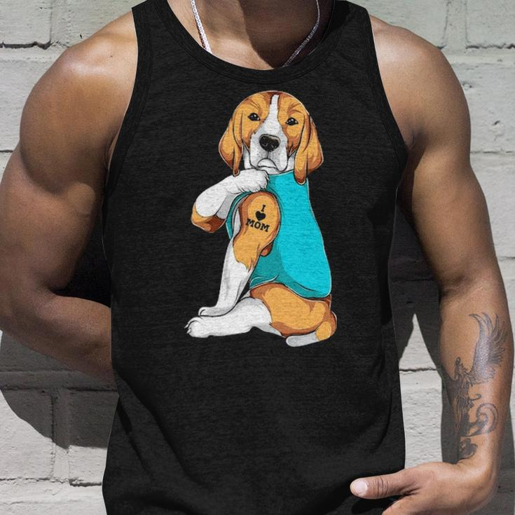 Beagle I Love Mom Apparel Dog Mom Womens Tank Top Gifts for Him