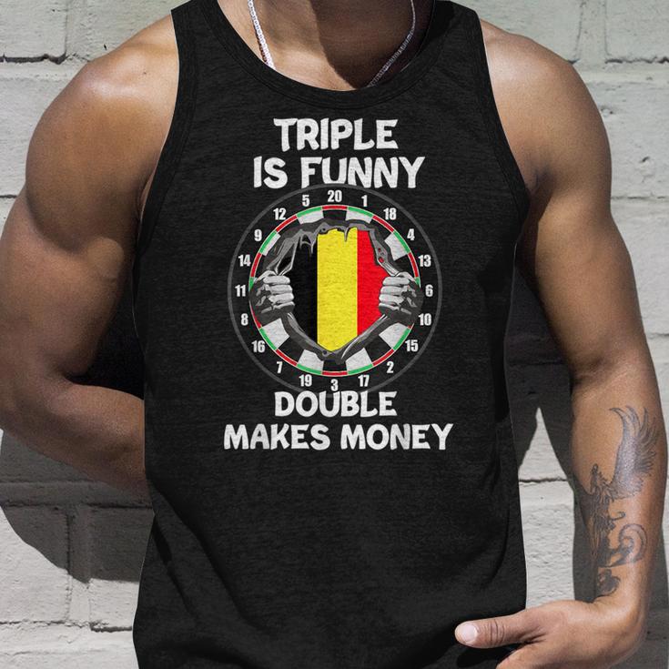 Belgien Flagge Darts Spieler Trikot Dart Tank Top Geschenke für Ihn