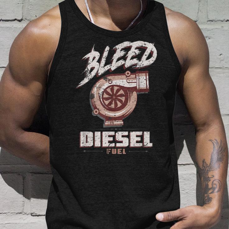 Beschnitt Diesel Fuel Diesel Power Roll Charcoal Tank Top Geschenke für Ihn