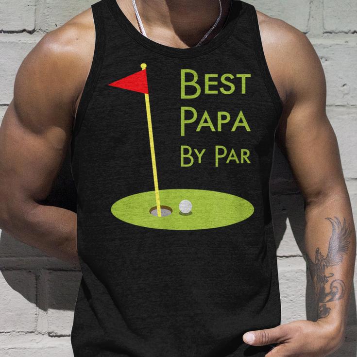 Best Dad By Paratertagsgeschenk Für Papa-Golfer Tank Top Geschenke für Ihn