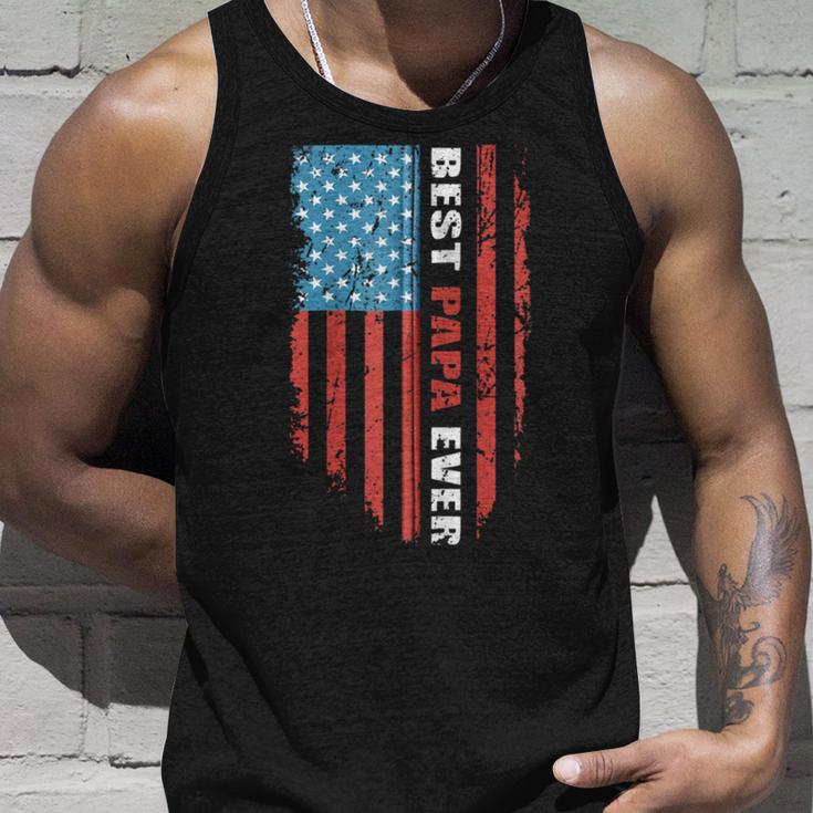 Beste Papa Jemals Süßeste Amerikanische Flagge Kapuzenjacke Tank Top Geschenke für Ihn