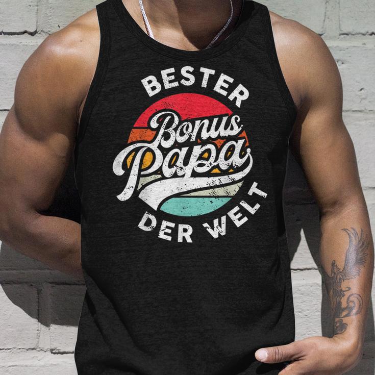 Bester Bonus Papa Der Weltintage Stepfather Father's Day Tank Top Geschenke für Ihn