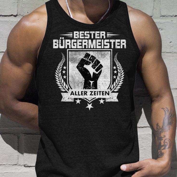 Bester Bürgermeister Aller Zeiten Tank Top Geschenke für Ihn