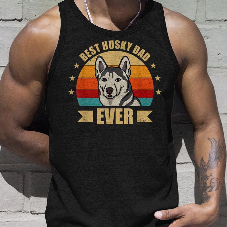 Bester Husky Dad Aller Zeiten Papa Husky Dog Lovers Tank Top Geschenke für Ihn