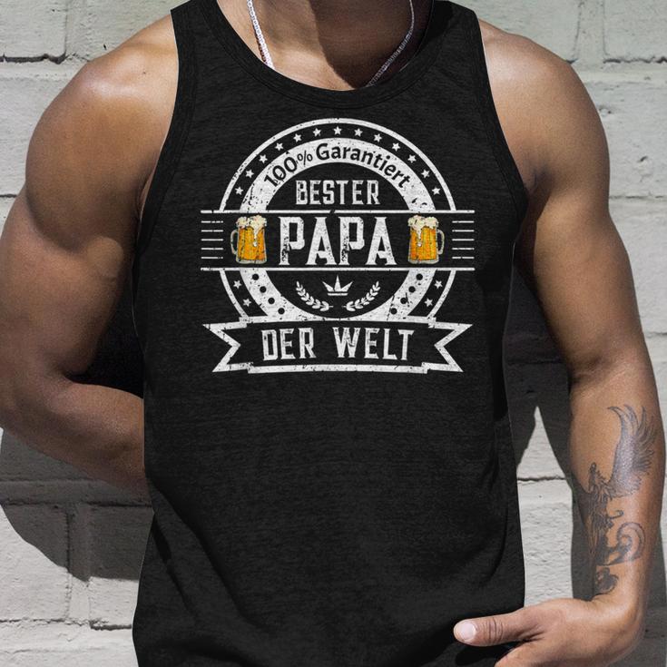 Bester Papa Der Welt Family Father's Day Tank Top Geschenke für Ihn