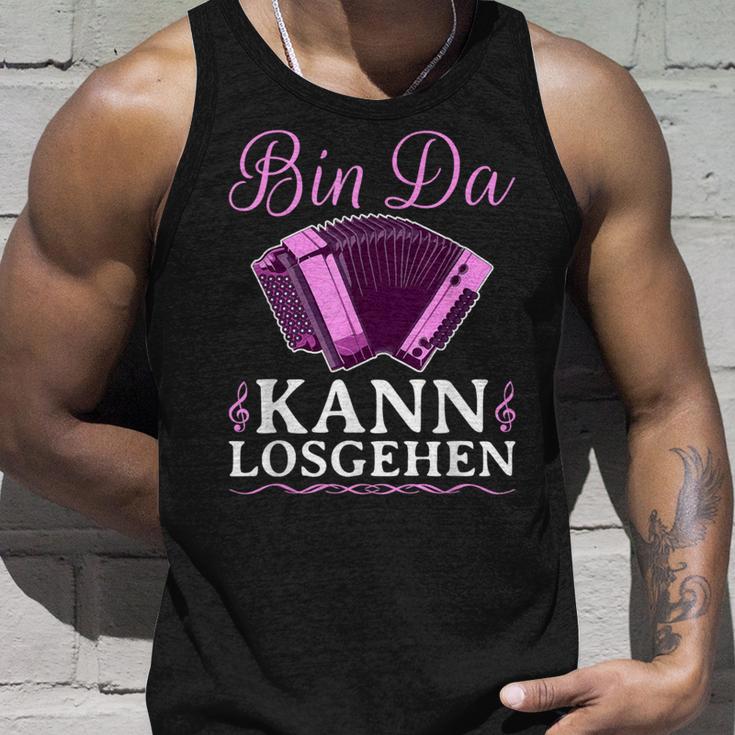 Bin Da Kann Losgehen Styrian Harmonica Squeeze S Tank Top Geschenke für Ihn