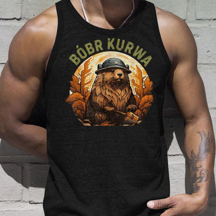 Bobr Kurwa Bober Bobr Meme Tank Top Geschenke für Ihn