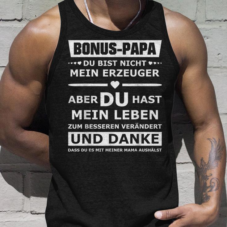 Bonus Dad Stepfather Du Bist Nicht Mein Producer Tank Top Geschenke für Ihn