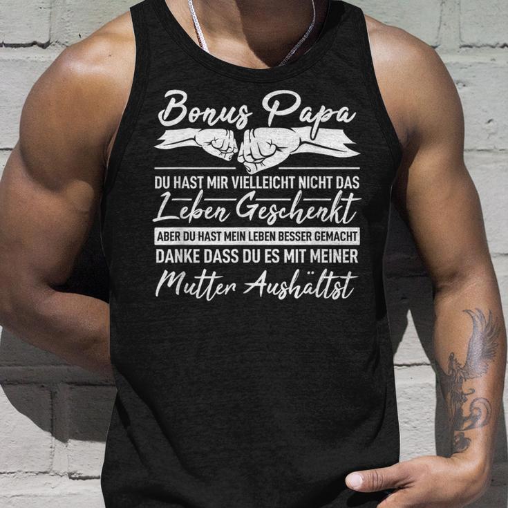 Bonus Papa Du Hast Mirielleicht Nicht Das Leben Geschenkt S Tank Top Geschenke für Ihn