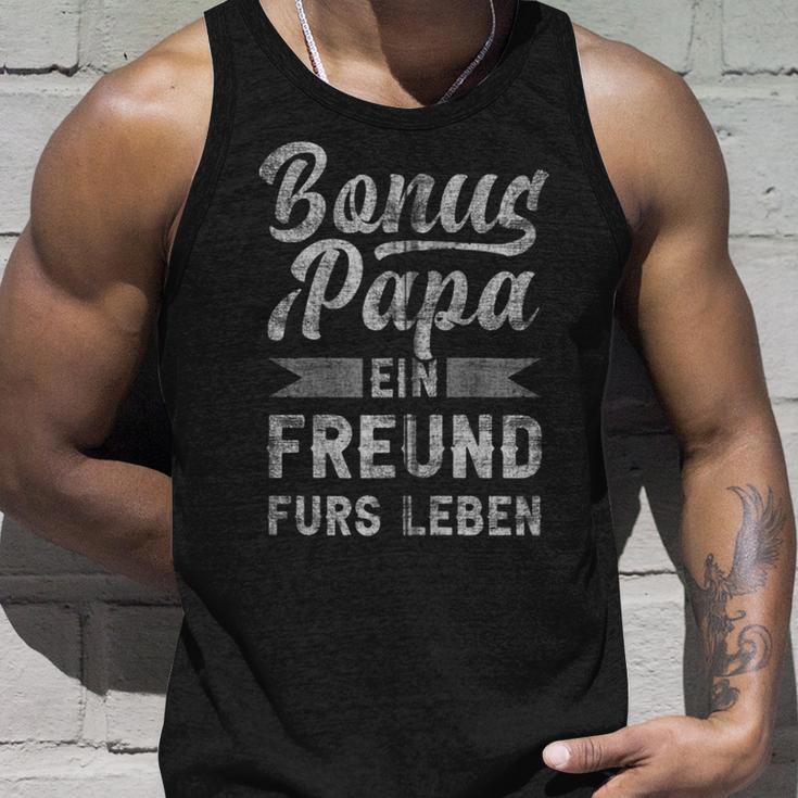 Bonus Papa Spruch Stiefvater Schwiegervaterintage-Look Kapuzenjacke Tank Top Geschenke für Ihn