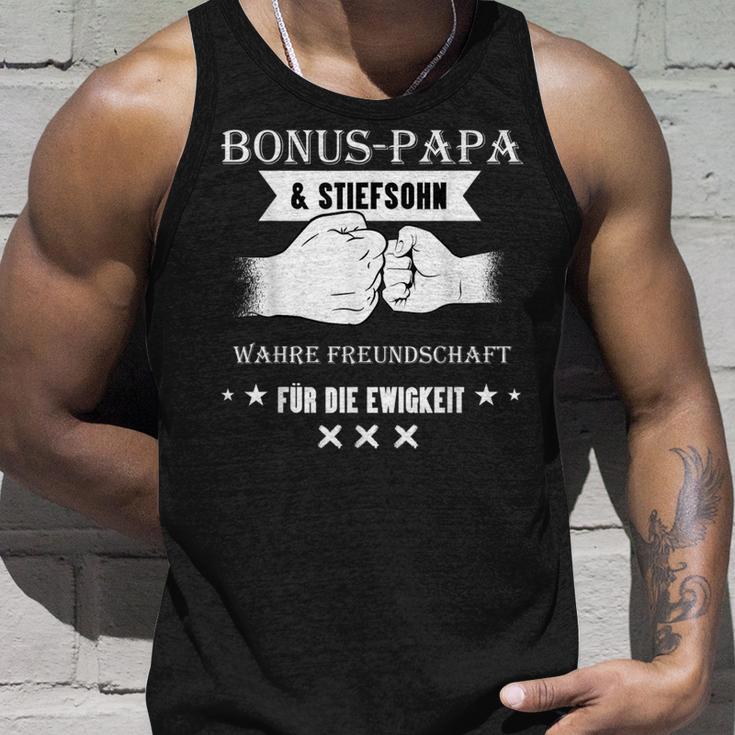 Bonus Papa Und Stepson True Friendship Für Die Eternity Tank Top Geschenke für Ihn