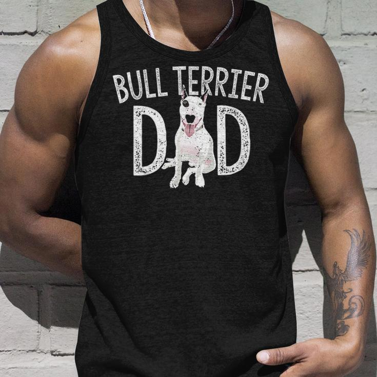 Bull Terrier Dad Dog Lover Owner Bull Terrier Daddy Tank Top Gifts for Him