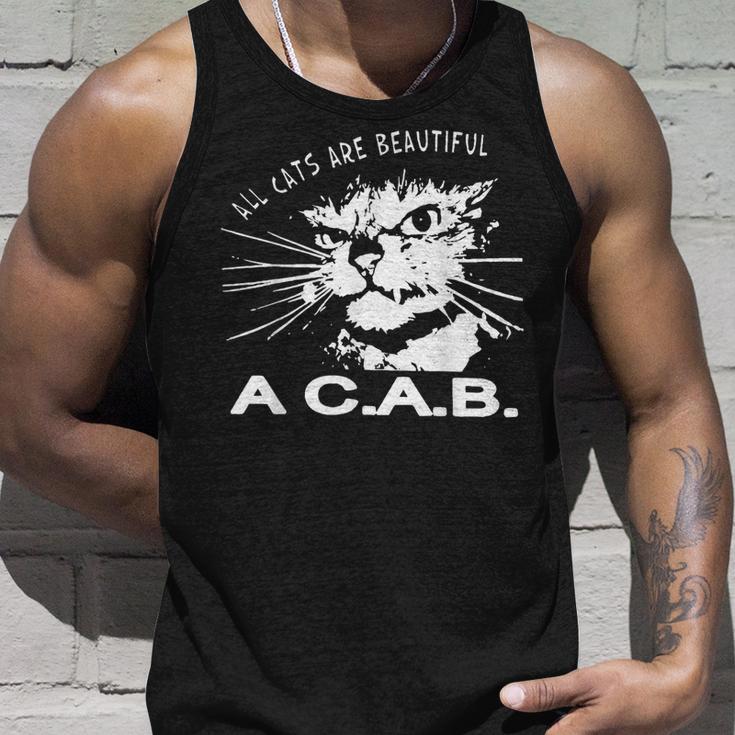 All Cats Are Beautiful A C A B Cats Love Tank Top Geschenke für Ihn