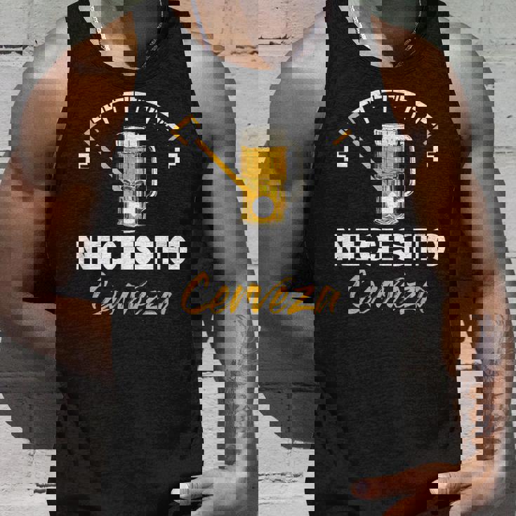 Cerveza Mexicana Necesito Cerveza Refranes Geniales Y Divertidos Camiseta sin mangas Regalos para él