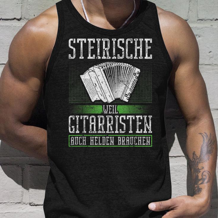 Concertina Styrian Harmonica Tank Top Geschenke für Ihn