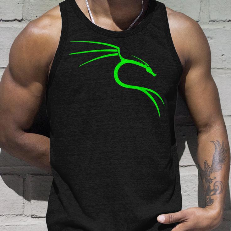 Cool Hacker Nerd Kali Linux Dragon Tank Top Geschenke für Ihn