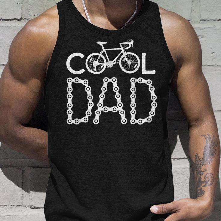 Coole Papa Fahrrad Kette Fahrrad Reitenater Alter Kerl Radfahrer Tank Top Geschenke für Ihn