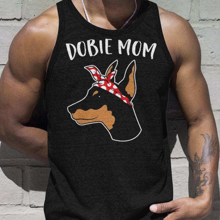 Cute Dobie Mom Doberman Pinscher Mother Of Doberman Dog Tank Top Gifts for Him
