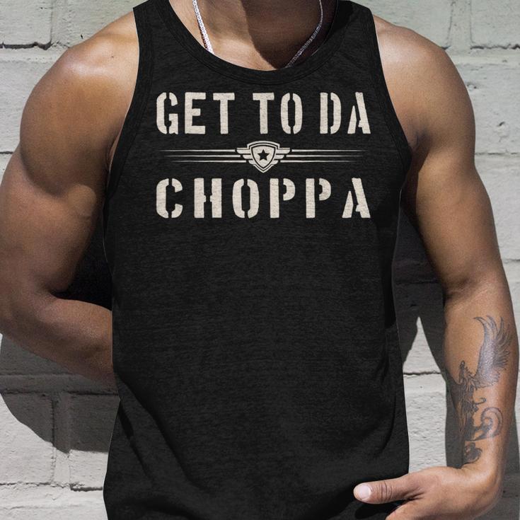 Get To Da Choppa Retro Tank Top Geschenke für Ihn