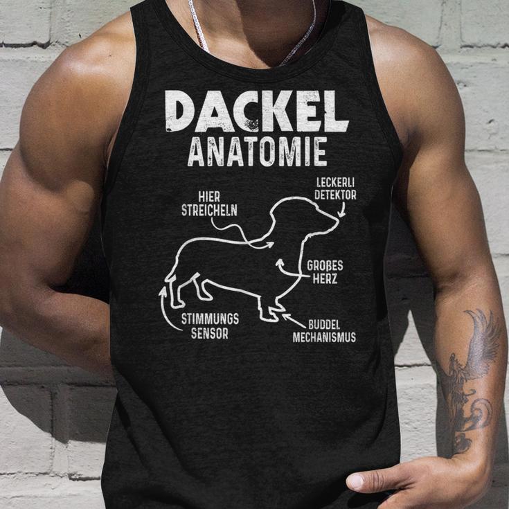 Dachshund Anatomy Dog Owner Dog Tank Top Geschenke für Ihn