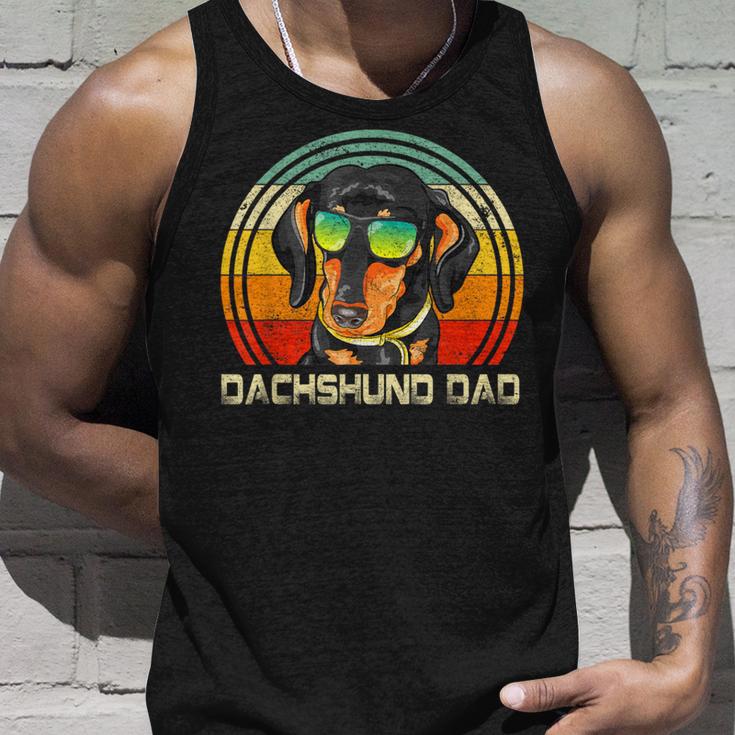 Dachshund Dad Dachshund Papa Lusitg Dachshund Tank Top Geschenke für Ihn