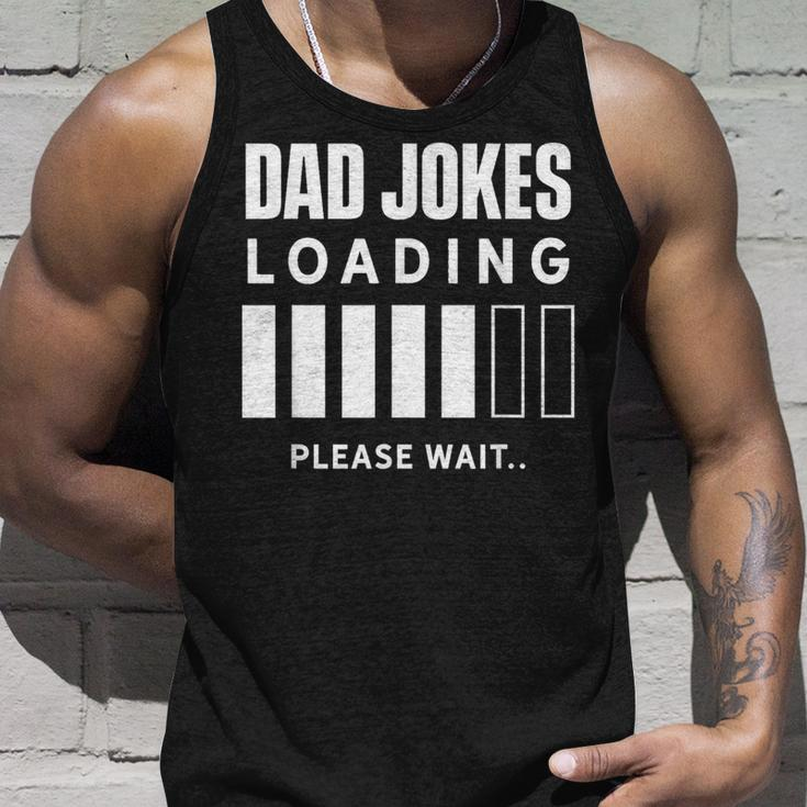 Dad Joke Lädt Bitte Waten Jokes Papa Joke Father Tank Top Geschenke für Ihn