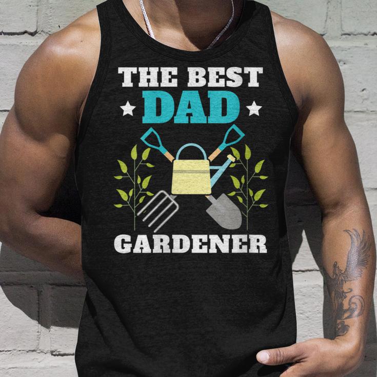 Damen Gärtner Papa Besterater Im Garten Mit-Ausschnitt Tank Top Geschenke für Ihn