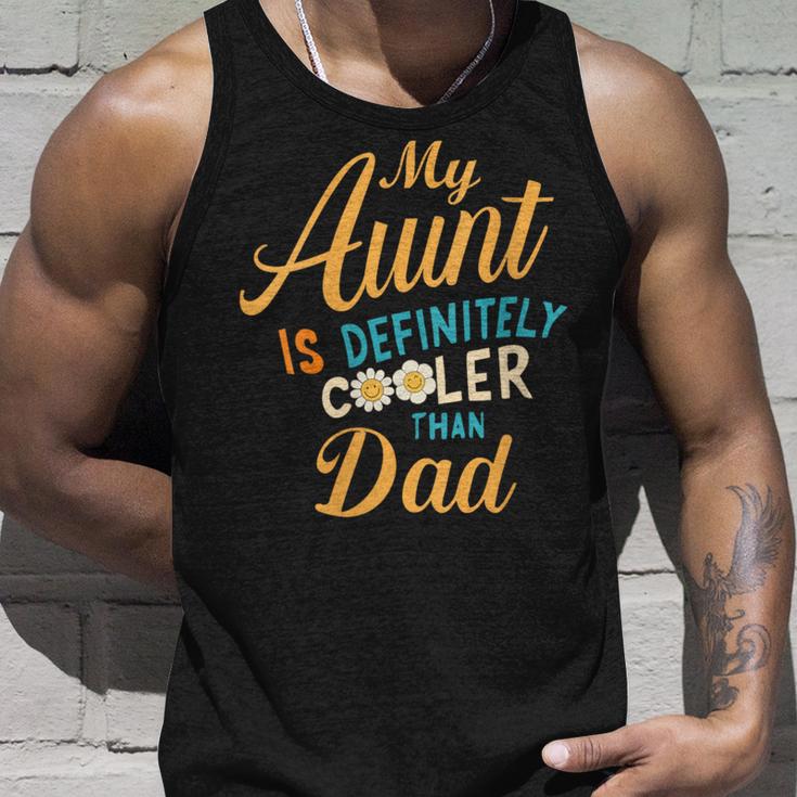 Damen Meine Tante Ist Definitiv Cooler Als Meine Papa- Mit-Ausschnitt Tank Top Geschenke für Ihn