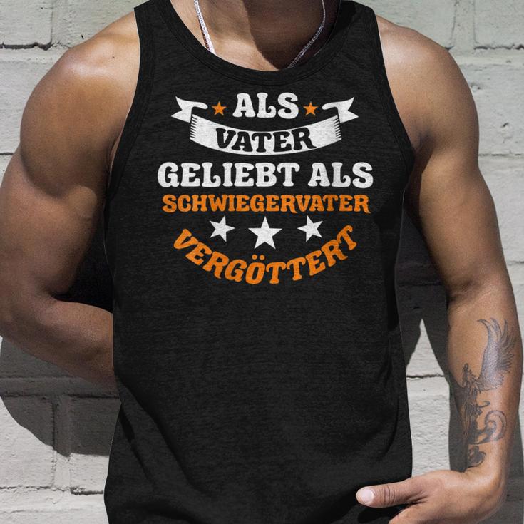 Damen Schwiegervaterater Schwiegerpapa Papaatertag Mit-Ausschnitt Tank Top Geschenke für Ihn