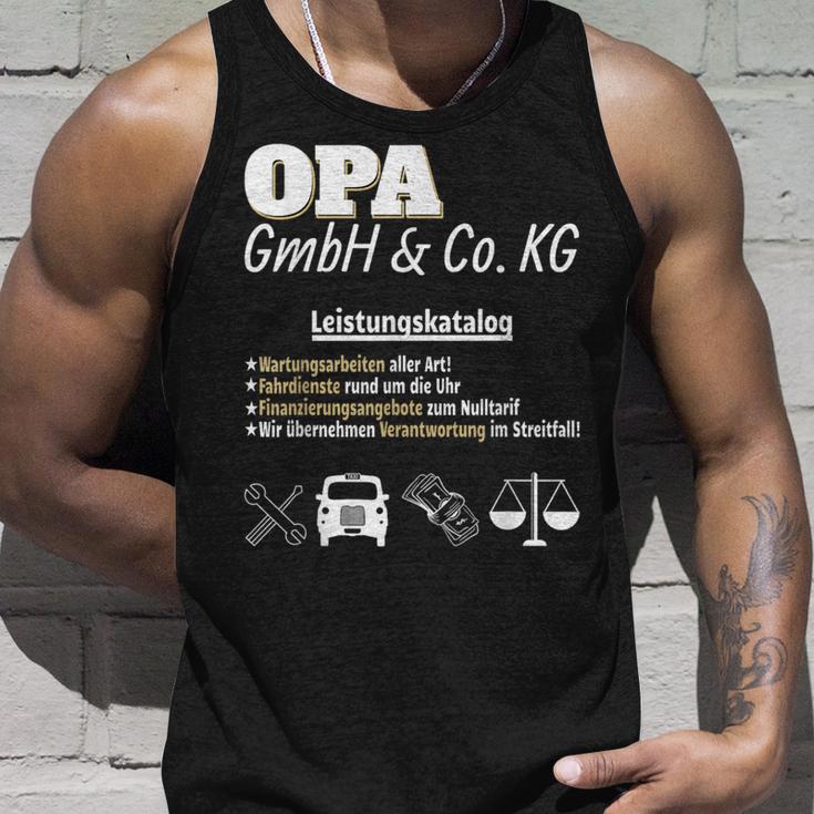 'Das Geschenk Für Den Großfater Opa Gmbh' 'The For The Grandfather Grandpa Gmbh Tank Top Geschenke für Ihn