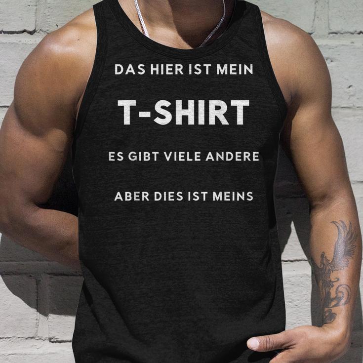 Das Hier Ist MeinEs Gibtiele Andere Aber Dies Ist Meins Tank Top Geschenke für Ihn