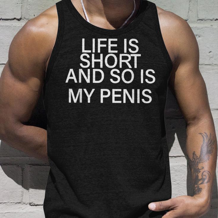 Das Leben Ist Kurz Und So Ist Mein Tank Top Geschenke für Ihn