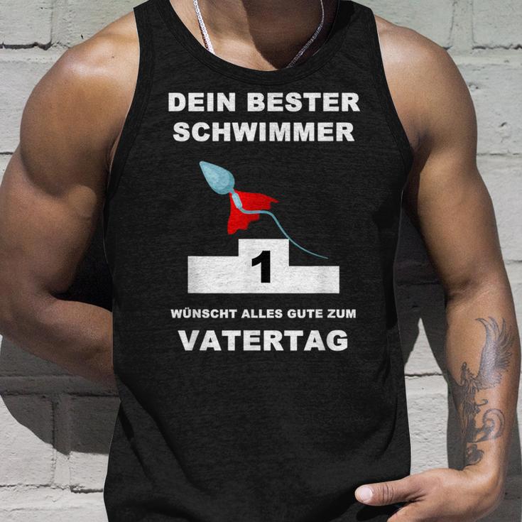 Dein Bester Schwimmer Wünscht Alles Gute Zum Fathertag S Tank Top Geschenke für Ihn