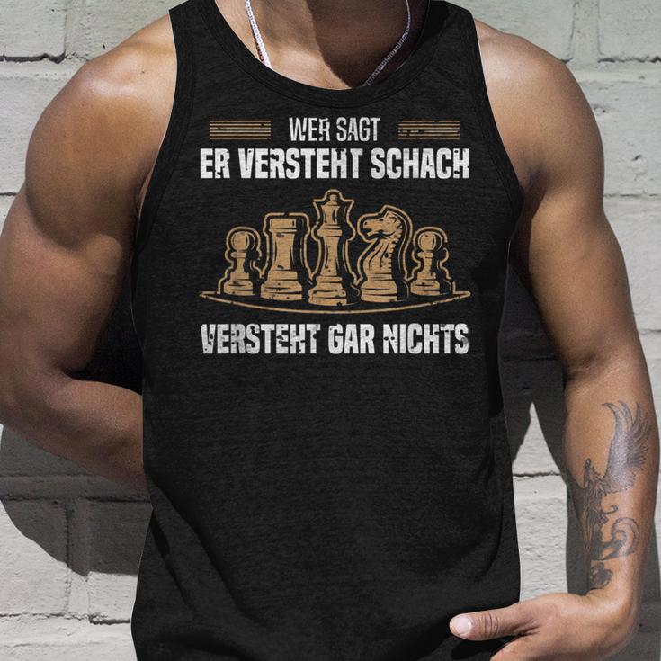 Denksport Chess Sport Für Schachspiele Tank Top Geschenke für Ihn