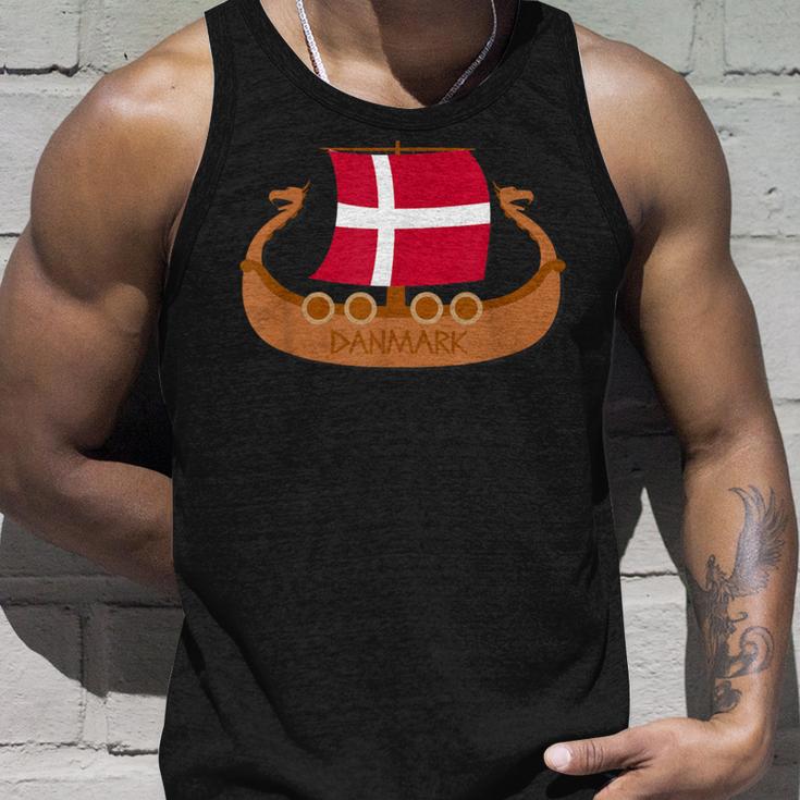 Denmark Flag Danish Pride Danmarkiking History Nordic Tank Top Geschenke für Ihn