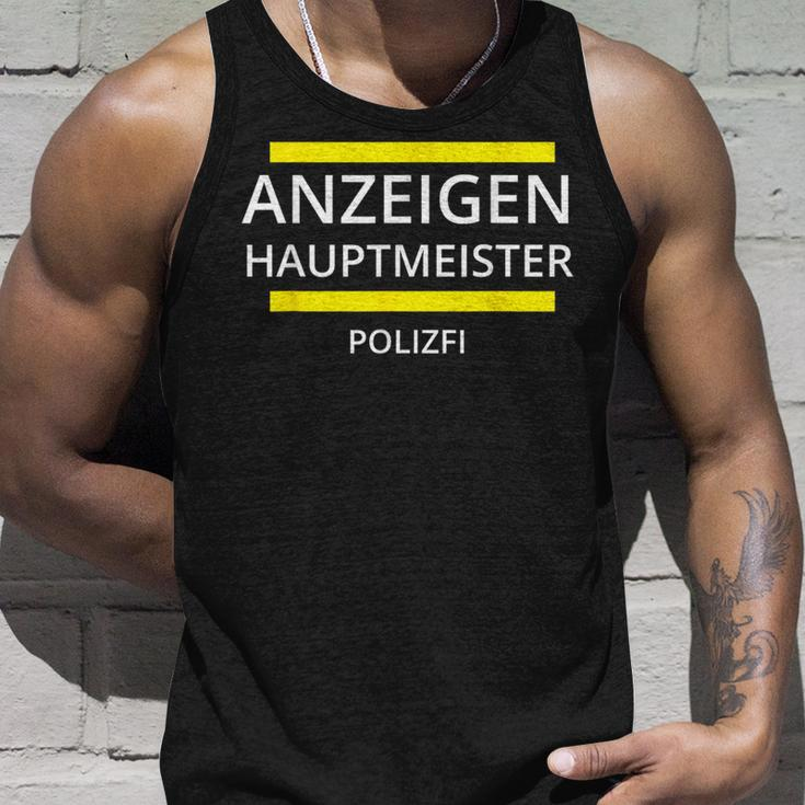 Der Anzeigenhauptmeister Polizfi Distributes Nodules Meme Tank Top Geschenke für Ihn