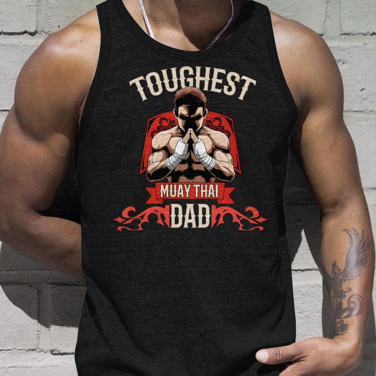 Der Härteste Muay Thai Papa Thaiboxen Tank Top Geschenke für Ihn