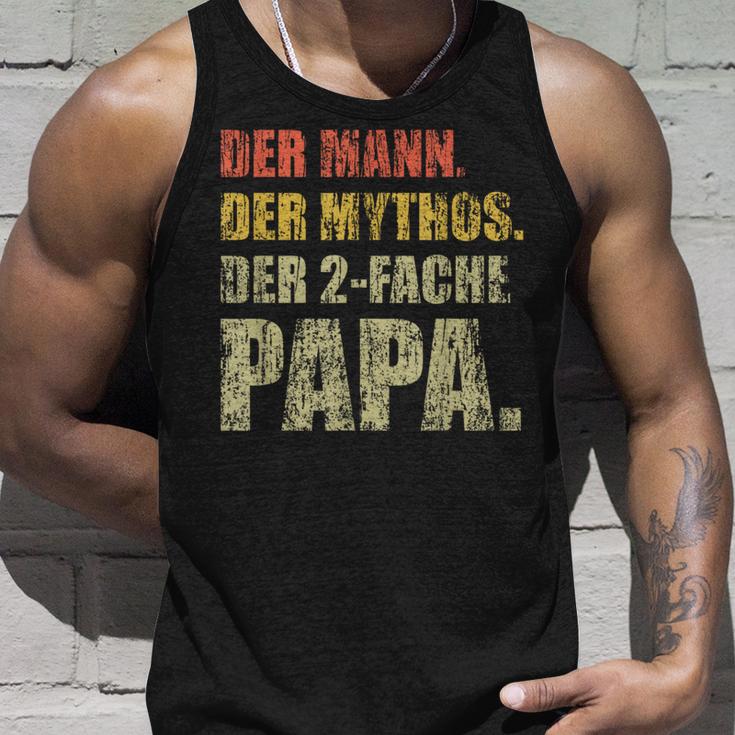 'Der Mann Der Mythos Der 2-Fold Papa Mit Gemins' 2 Children's Tank Top Geschenke für Ihn