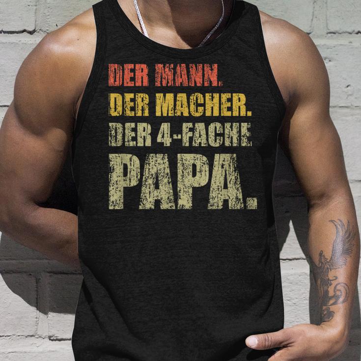 Der Mann Der Macher Der 4 Fach Papa 4 Children S Tank Top Geschenke für Ihn