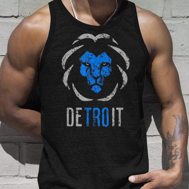 Detroit 313 Lion Tank Top Geschenke für Ihn
