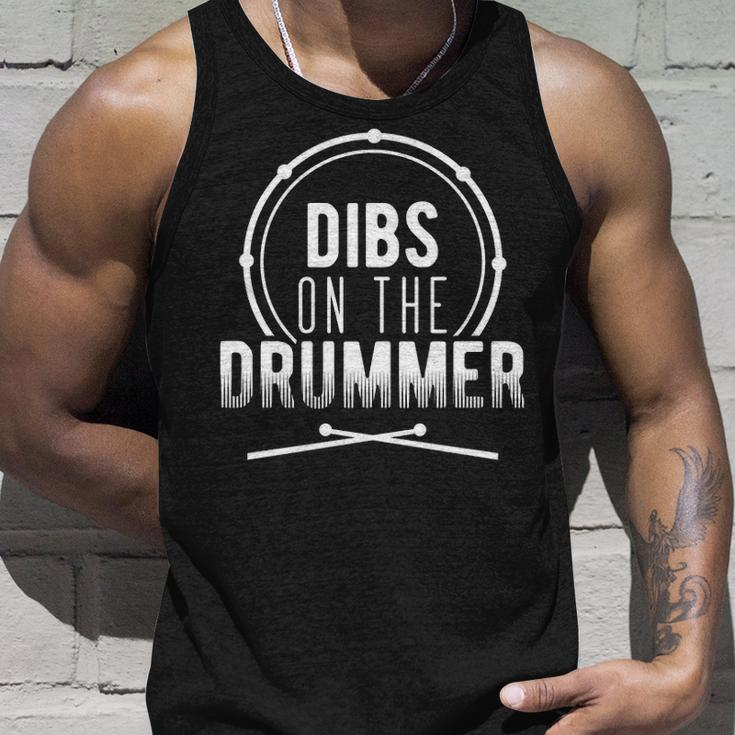 Dibs The Drummer For Drummers Tank Top Gifts for Him