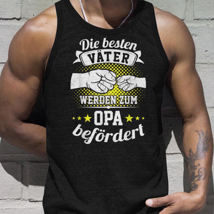 Die Besteater Werden Zum Opa Befördert Papa The Best S Tank Top Geschenke für Ihn