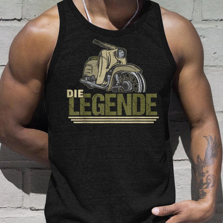 Die Legend Ddr Schwalbe Kr51 Simson Moped Tank Top Geschenke für Ihn