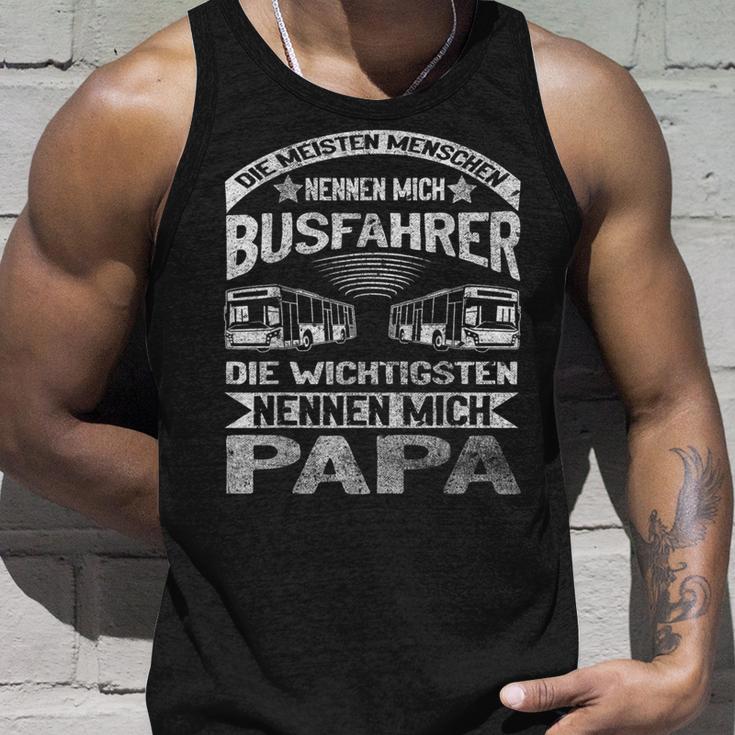 Die Wichtigsten Nennen Mich Papa Work Busfahrer Tank Top Geschenke für Ihn