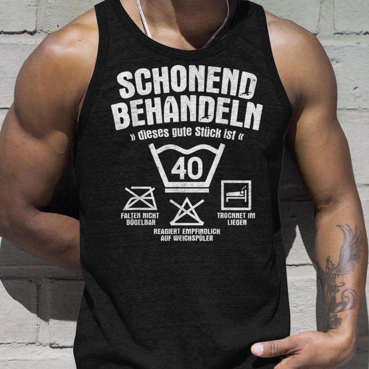 Dieses Gute Stück Ist 40 Schonend Treateln 40Th Birthday Tank Top Geschenke für Ihn