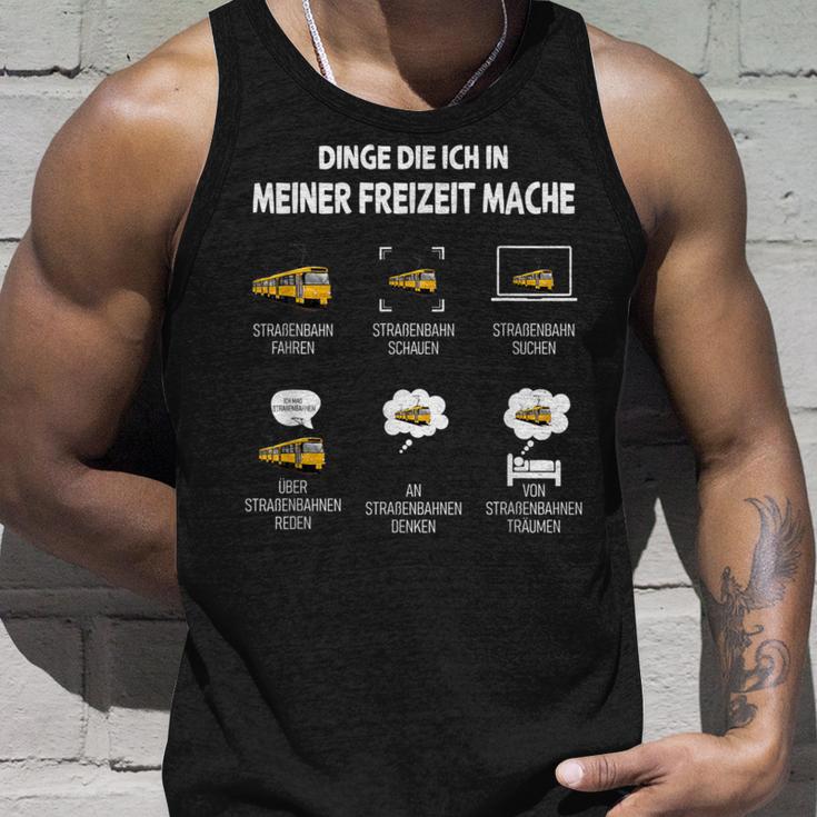 Dinge Die Ich In Meiner Freizeit Mache Stratratrabahn German Tank Top Geschenke für Ihn