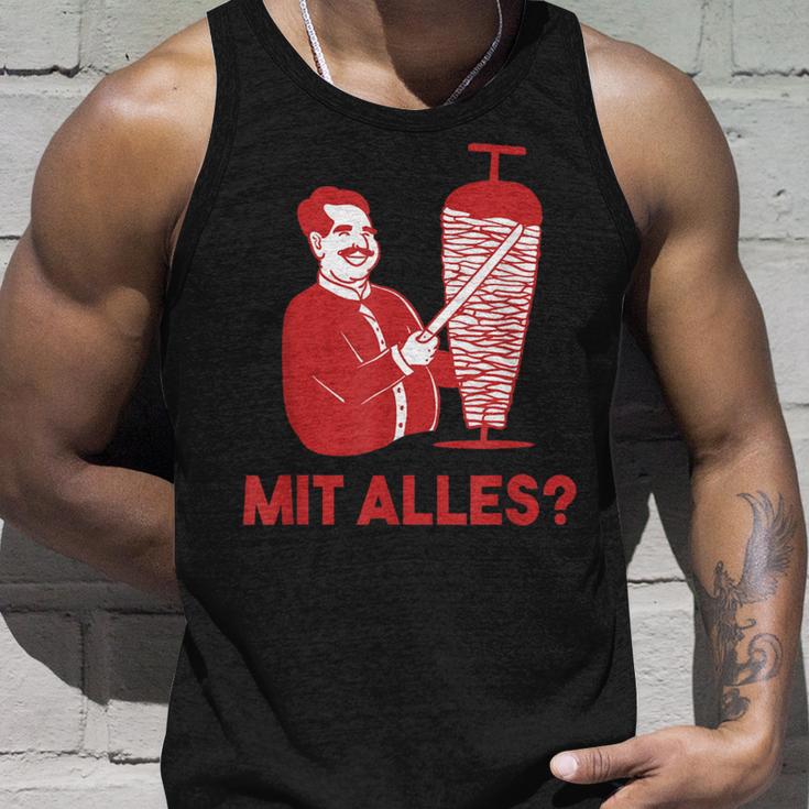 Doner Kebab Mit Alles Dad Joke Tank Top Geschenke für Ihn