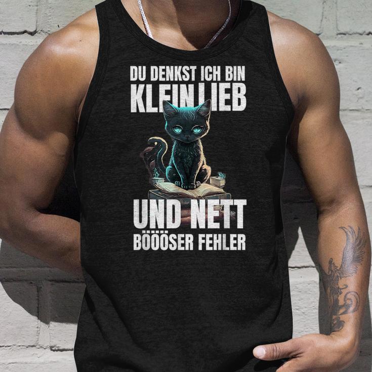 Du Denkst Ich Bin Klein Lieb Und Nett Evil Fehler Tank Top Geschenke für Ihn